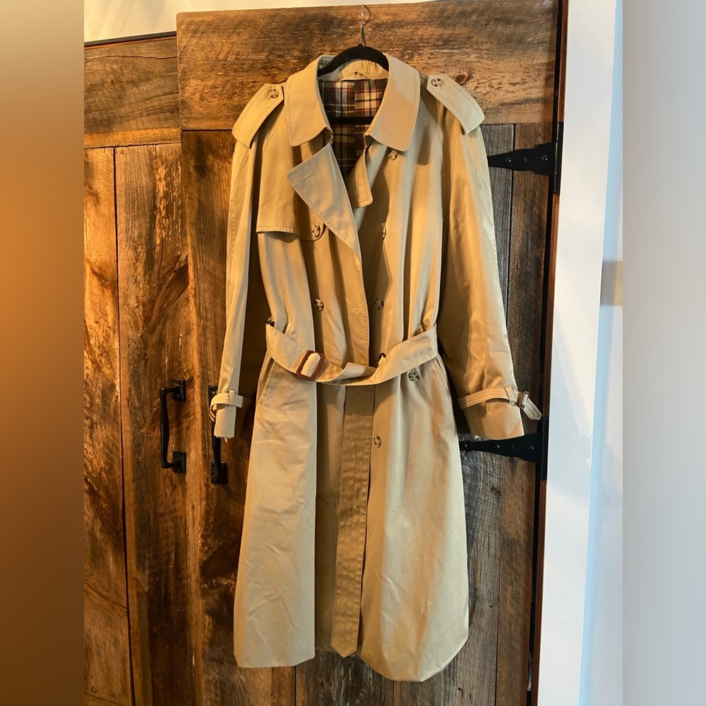 Beautiful heavy Khaki Trench Coat